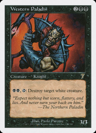 Western Paladin [Seventh Edition] | Cards and Coasters CA