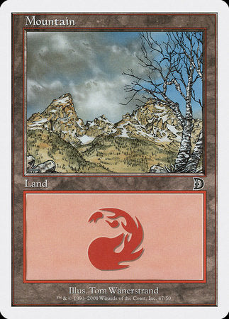 Mountain (47) [Deckmasters] | Cards and Coasters CA