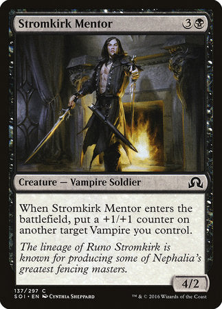 Stromkirk Mentor [Shadows over Innistrad] | Cards and Coasters CA