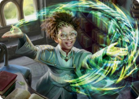 Eureka Moment Art Card [Strixhaven: School of Mages Art Series] | Cards and Coasters CA