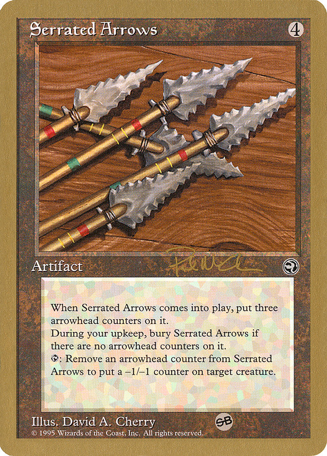 Serrated Arrows (Paul McCabe) (SB) [World Championship Decks 1997] | Cards and Coasters CA