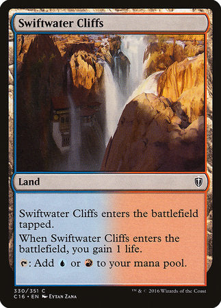 Swiftwater Cliffs [Commander 2016] | Cards and Coasters CA