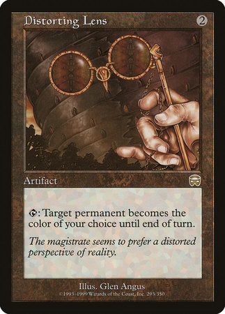 Distorting Lens [Mercadian Masques] | Cards and Coasters CA