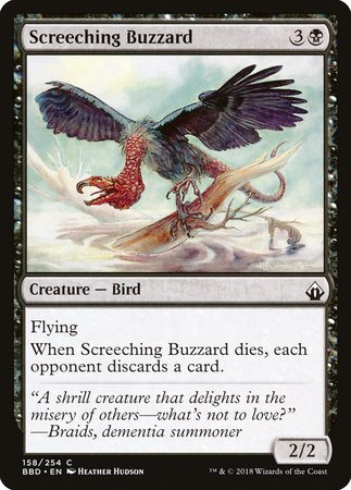 Screeching Buzzard [Battlebond] | Cards and Coasters CA