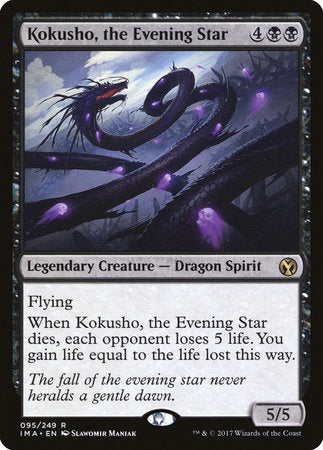 Kokusho, the Evening Star [Iconic Masters] | Cards and Coasters CA