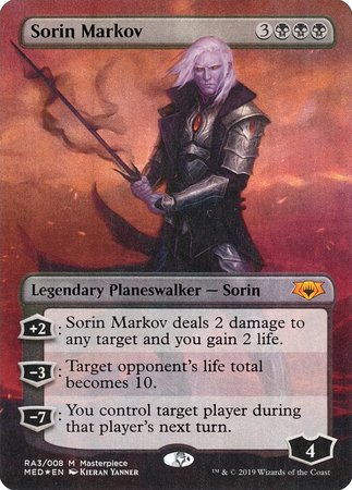 Sorin Markov [Mythic Edition] | Cards and Coasters CA