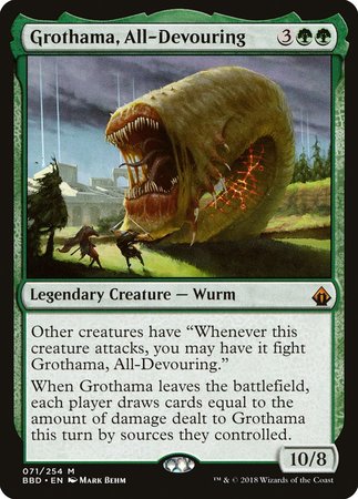 Grothama, All-Devouring [Battlebond] | Cards and Coasters CA