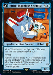 Jetfire, Ingenious Scientist // Jetfire, Air Guardian [Universes Beyond: Transformers] | Cards and Coasters CA