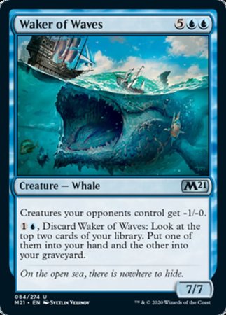 Waker of Waves [Core Set 2021] | Cards and Coasters CA