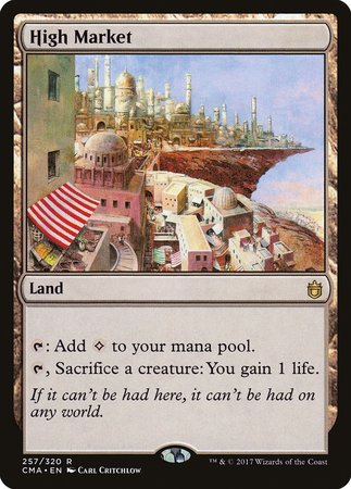 High Market [Commander Anthology] | Cards and Coasters CA