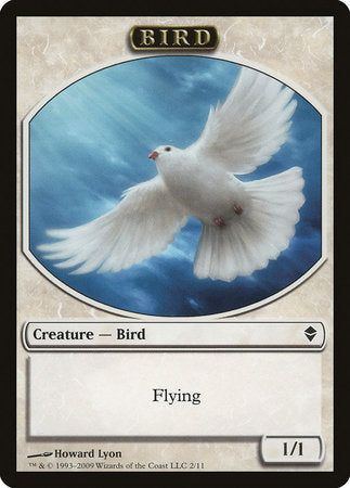 Bird Token [Zendikar Tokens] | Cards and Coasters CA