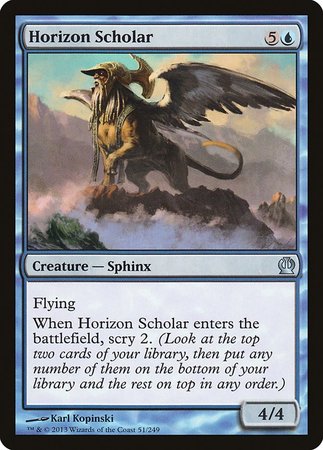Horizon Scholar [Theros] | Cards and Coasters CA