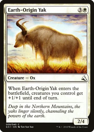 Earth-Origin Yak [Global Series Jiang Yanggu & Mu Yanling] | Cards and Coasters CA