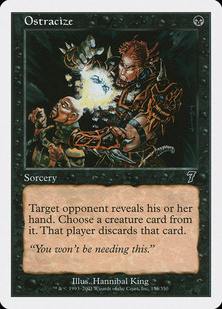 Ostracize [Seventh Edition] | Cards and Coasters CA