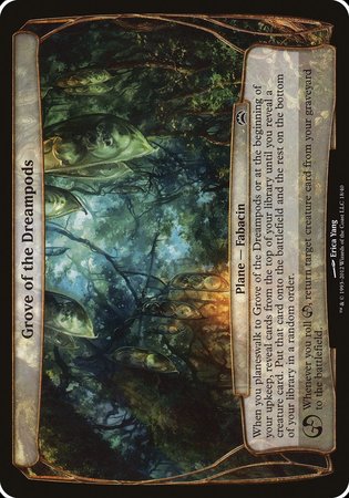 Grove of the Dreampods (Planechase 2012) [Planechase 2012 Planes] | Cards and Coasters CA