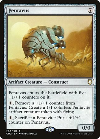 Pentavus [Commander Anthology Volume II] | Cards and Coasters CA