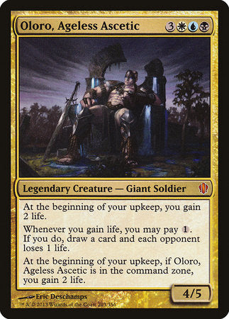 Oloro, Ageless Ascetic [Commander 2013] | Cards and Coasters CA