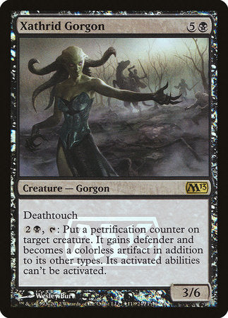 Xathrid Gorgon [Magic 2013 Promos] | Cards and Coasters CA