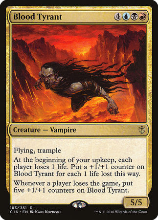 Blood Tyrant [Commander 2016] | Cards and Coasters CA