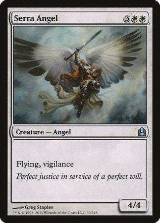 Serra Angel [Commander 2011] | Cards and Coasters CA