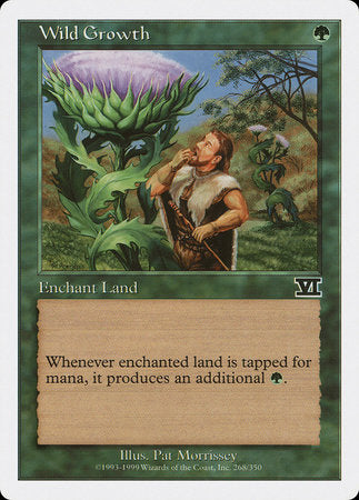 Wild Growth [Classic Sixth Edition] | Cards and Coasters CA