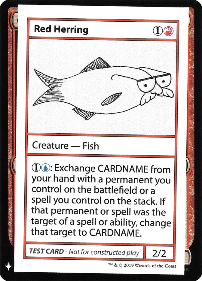 Red Herring [Mystery Booster Playtest Cards] | Cards and Coasters CA