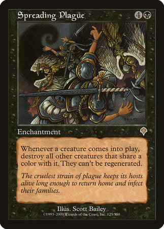 Spreading Plague [Invasion] | Cards and Coasters CA