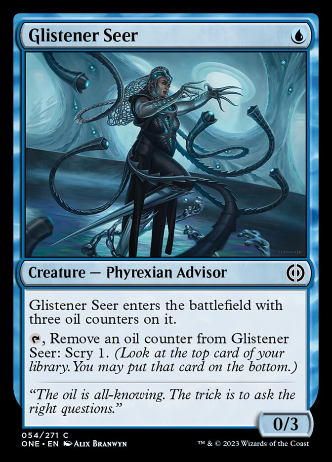 Glistener Seer [Phyrexia: All Will Be One] | Cards and Coasters CA