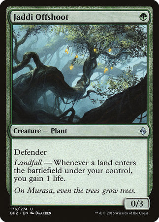 Jaddi Offshoot [Battle for Zendikar] | Cards and Coasters CA