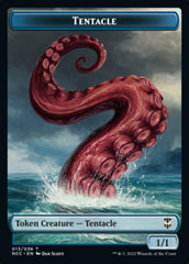 Tentacle // Clue Double-sided Token [Streets of New Capenna Commander Tokens] | Cards and Coasters CA