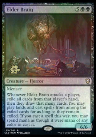 Elder Brain [Commander Legends: Battle for Baldur's Gate Prerelease Promos] | Cards and Coasters CA