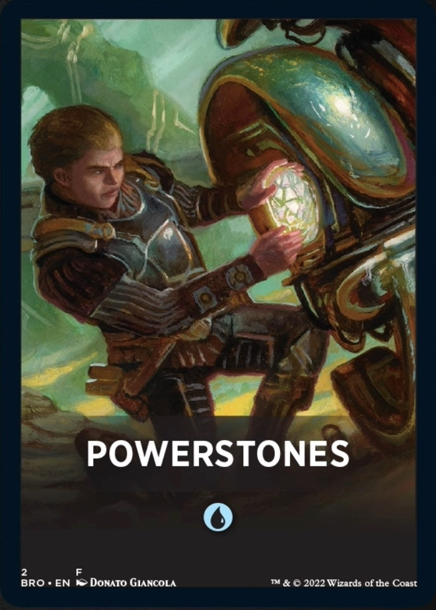 Powerstones Theme Card [The Brothers' War Tokens] | Cards and Coasters CA