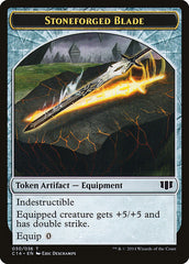 Stoneforged Blade // Germ Double-sided Token [Commander 2014 Tokens] | Cards and Coasters CA