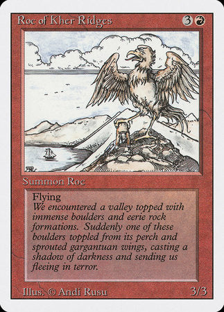 Roc of Kher Ridges [Revised Edition] | Cards and Coasters CA