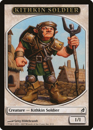 Kithkin Soldier Token [Lorwyn Tokens] | Cards and Coasters CA