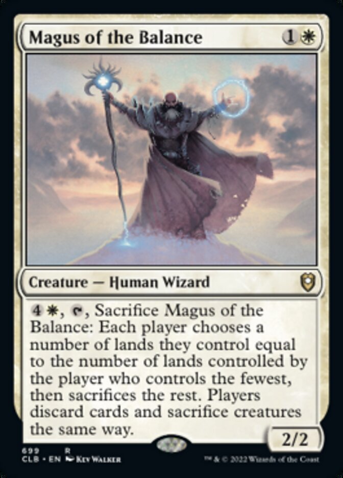Magus of the Balance [Commander Legends: Battle for Baldur's Gate] | Cards and Coasters CA