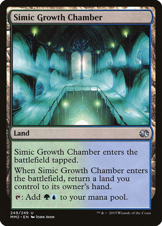 Simic Growth Chamber [Modern Masters 2015] | Cards and Coasters CA