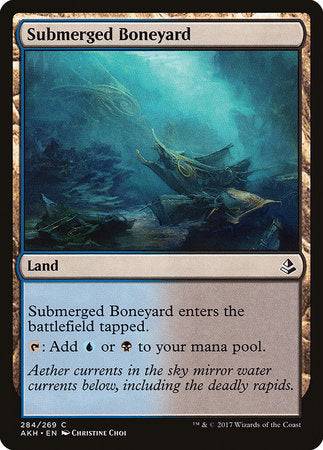Submerged Boneyard [Amonkhet] | Cards and Coasters CA