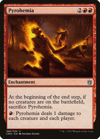 Pyrohemia [Commander Anthology] | Cards and Coasters CA