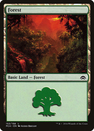 Forest (153) [Planechase Anthology] | Cards and Coasters CA