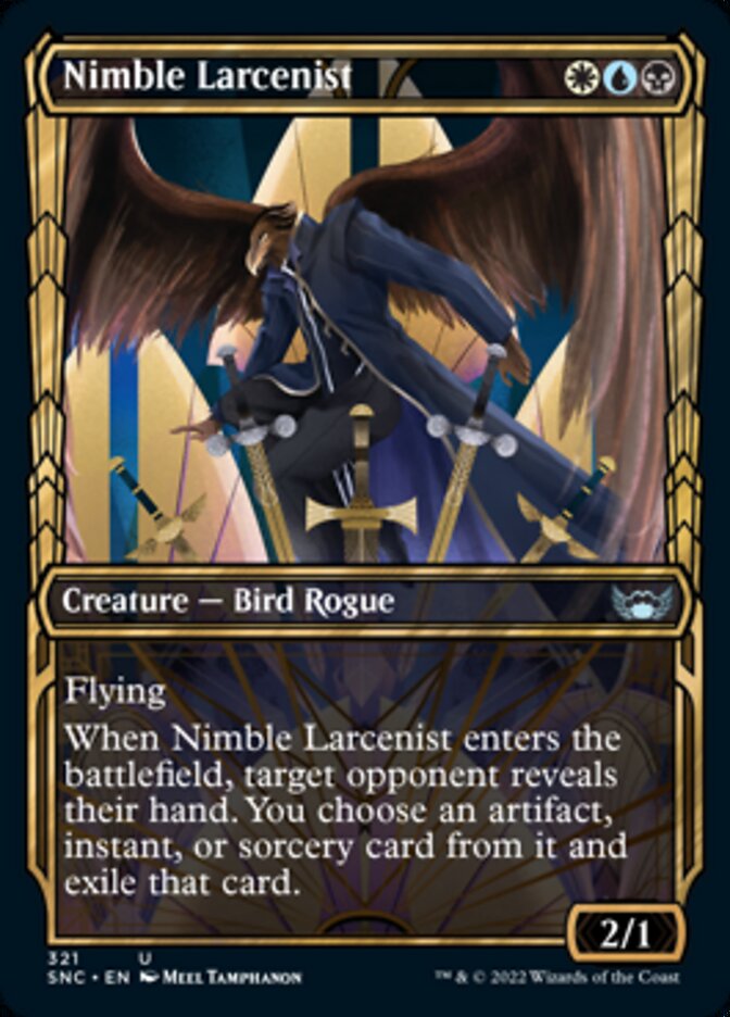 Nimble Larcenist (Showcase Golden Age) [Streets of New Capenna] | Cards and Coasters CA