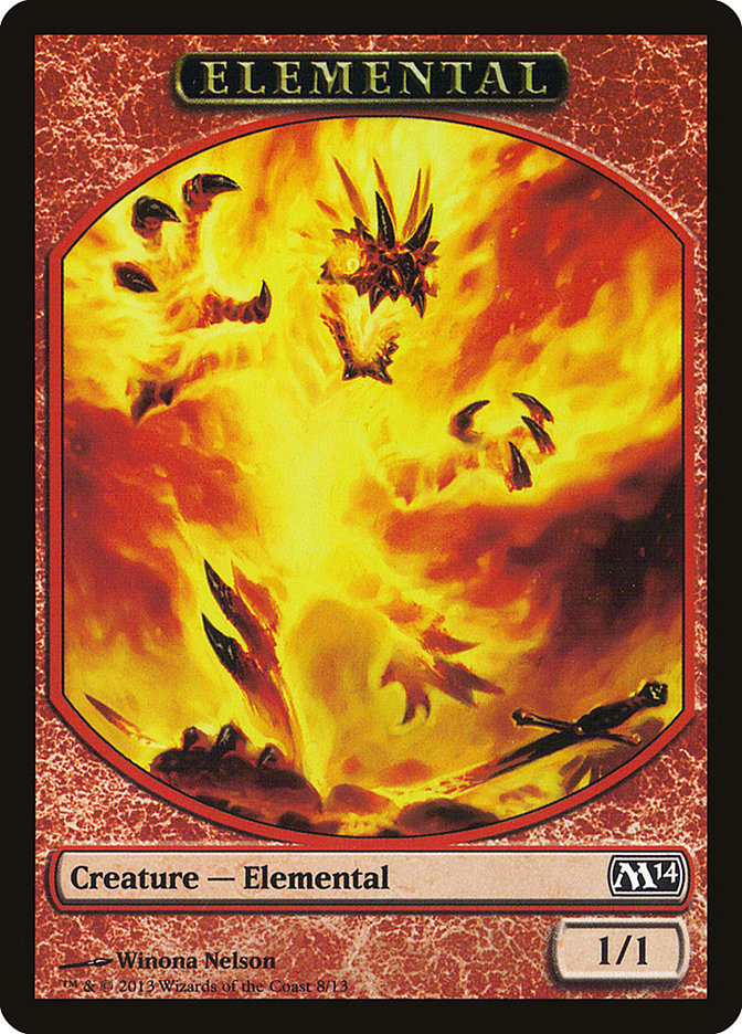 Elemental (8/13) [Magic 2014 Tokens] | Cards and Coasters CA