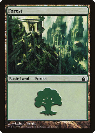 Forest (306) [Ravnica: City of Guilds] | Cards and Coasters CA