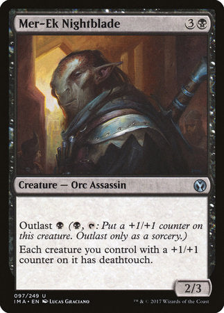 Mer-Ek Nightblade [Iconic Masters] | Cards and Coasters CA