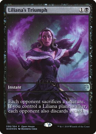 Liliana's Triumph [War of the Spark Promos] | Cards and Coasters CA