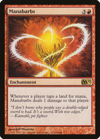 Manabarbs [Magic 2012] | Cards and Coasters CA