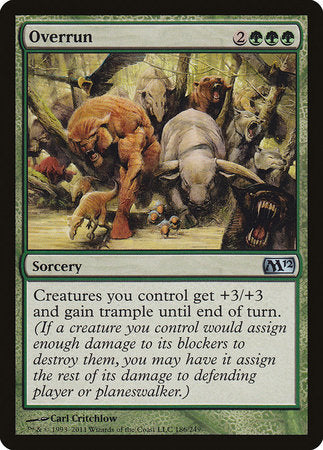 Overrun [Magic 2012] | Cards and Coasters CA
