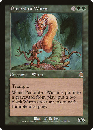 Penumbra Wurm [Apocalypse] | Cards and Coasters CA