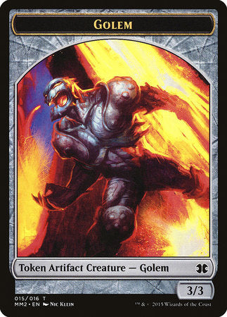 Golem Token [Modern Masters 2015 Tokens] | Cards and Coasters CA