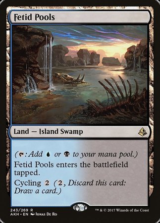 Fetid Pools [Amonkhet] | Cards and Coasters CA